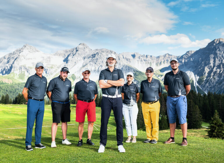 Panta Rhei PR für Graubünden Ferien: Alpine Circle Golf Tour, Graubünden Golf
